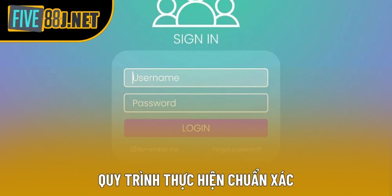 Quy trình thực hiện chuẩn xác Quy trình thực hiện chuẩn xác